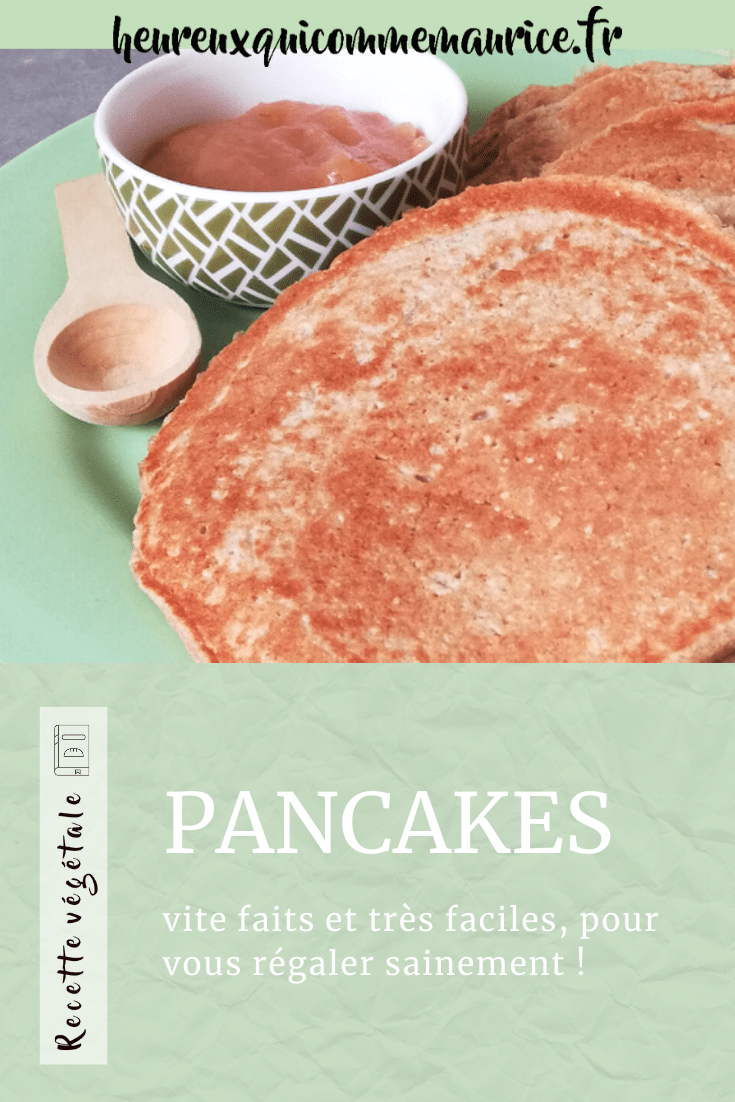 pancakes sans oeufs vegan fluffy